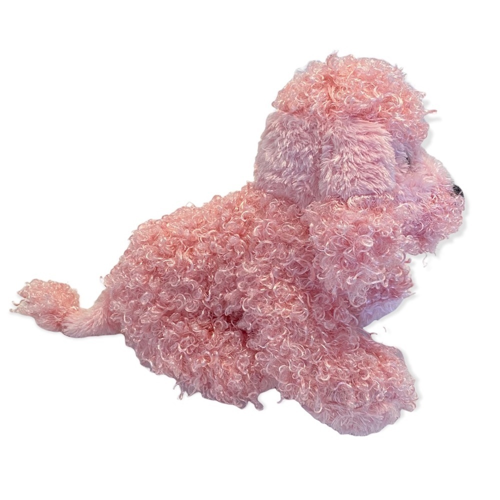 Ganz Webkinz Pink Poodle 9" Plush Stuffed Animal Toy Only No Code HM107 - Picture 3 of 10